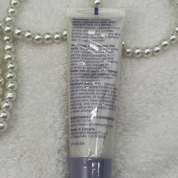 Meaningful Beauty Intensive Triple Exfoliating Treatment .5 Fl Oz *Sealed* - Picture 2 of 4